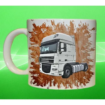 hrnek s náklaďákem DAF XF III