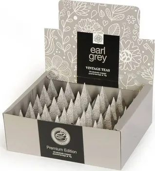 Čaj Vintage Teas Černý Earl Grey v pyramidkách 30x 2,5 g