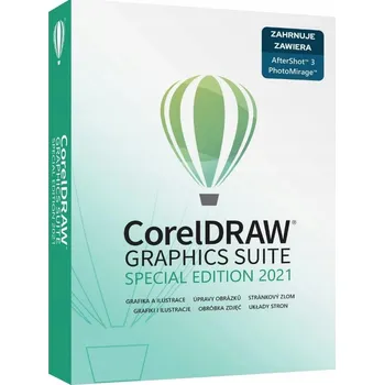 Grafický software Corel DRAW Graphics Suite Special Edition 2021 pro Windows