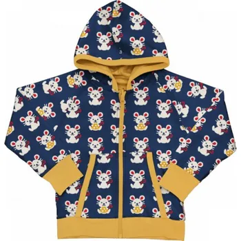 Dívčí mikina Dětská oboustranná mikina s kapucí Myška Maxomorra Velikost: 92/98
