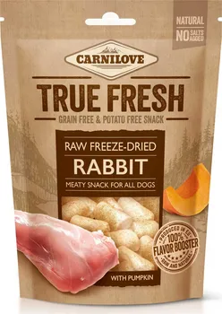 Pamlsek pro psa Carnilove Raw Freeze-Dried Rabbit/Pumpkin 40 g