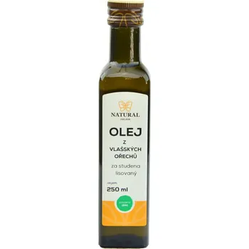 Rostlinný olej Natural Jihlava Olej z vlašských ořechů 250 ml