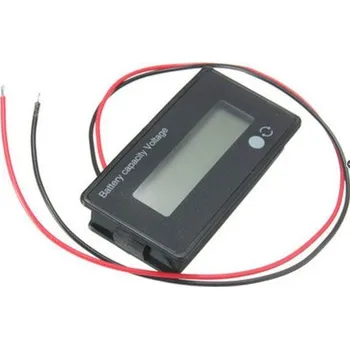 VOLTMETR 8-70V A MĚŘIČ KAPACITY BATERIE 12-50.4V