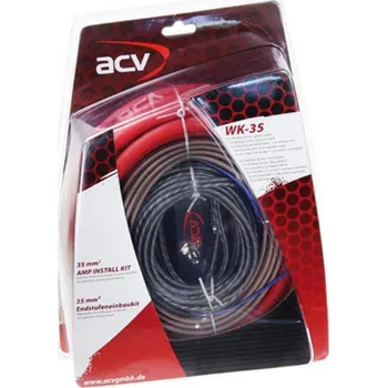 Zesilovač do auta WK-35 instalační sada pro zesilovač