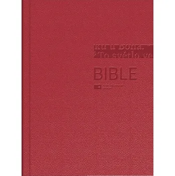 Bible ČEP bez DT, malý formát , pevná vazba, červená (Bible ČEP bez DT, malý formát , pevná vazba, červená)