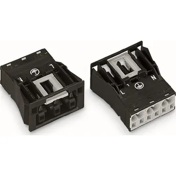 elektrický kabel Svorka WAGO 770-703 3p 4mm2 černá 770-703