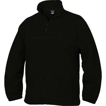 Pánská mikina Mikina fleece černá Velikost: L
