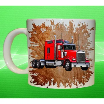 hrnek Kenworth W900L IV (hrnek s náklaďákem)