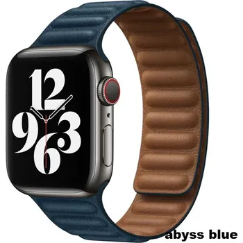 Magnetický Pásek Na Hodinky Apple Watch 42, 44, 45 Mm Možnosti: Abyss Blue