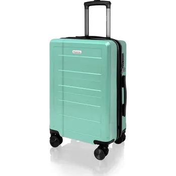 AVANCEA Skořepinový cestovní kufr DE2934 zelený S 55x38x25 cm