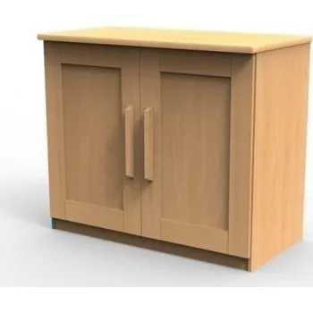 Komoda TEXPOL KOMODA P2DD - z dubového masivu, dub masiv