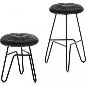 Barová židle Barová židle Donut all black