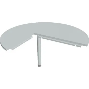 Kancelářský vozík HOBIS přídavný stůl jednací pravý - CP 22 P N, šedá + doprava zdarma