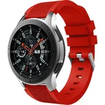 4wrist Silikonový řemínek 22 mm červený