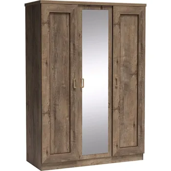 Šatní skříň TADEUSZ L | šatní skříň T-15 se zrcadlem | 135 cm | lefkas