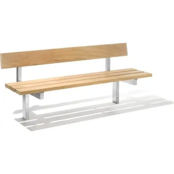 Zahradní lavice HTI Lavička Ardo KA-K1046 Délka latí: 1500 mm, Typ ukotvení: dlouhé (k zabetonování), Barva konstrukce: černá komaxit (RAL 9005)