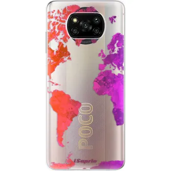 Pouzdro na mobilní telefon Odolné silikonové pouzdro iSaprio - Warm Map - Xiaomi Poco X3 Pro / X3 NFC