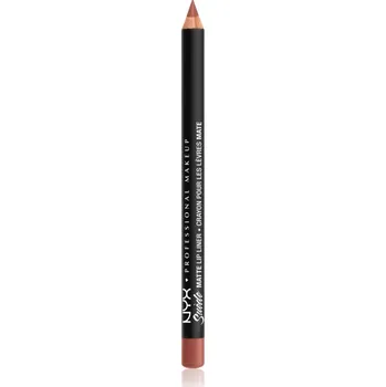 Kosmetika NYX Professional Makeup Suede Matte Lip Liner matná tužka na rty odstín 52 Free Spirit 1 g