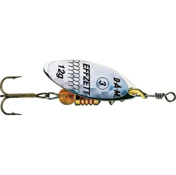 Umělá nástraha Rotační Třpytka DAM Effzett Predator Silber-Glitter Hmotnost 3gr