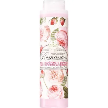 Koupelová pěna Nesti Dante Romantica Florentine Rose and Peony sprchový gel a bublinková koupel 300 ml