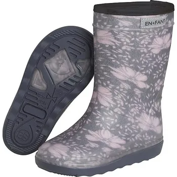 Chlapecká zimní obuv EN-FANT Rain Boots AOP Blue Nights 32 EU