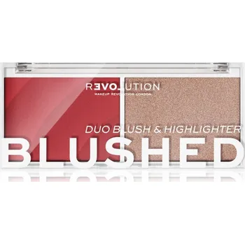 Bronzer Revolution Relove Colour Play tvářenka s rozjasňovačem odstín Cute 5,8 g