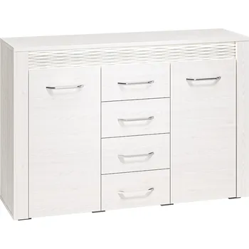 Komoda Komoda 2D4S borovice sněhová CLERMONT 07