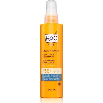 Přípravek na opalování RoC Soleil Protect Moisturising Spray Lotion hydratační sprej na opalování 200 ml