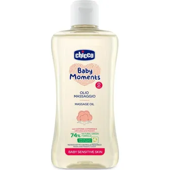 Péče o ruce Chicco Baby Moments Sensitive masážní olej 200 ml