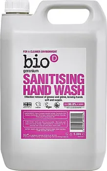 Mýdlo Bio-D Pelargonie antibakteriální mýdlo 5 l