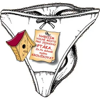 Žertovný předmět Kalhotky - Volné místo velikost druh: klas_XXL