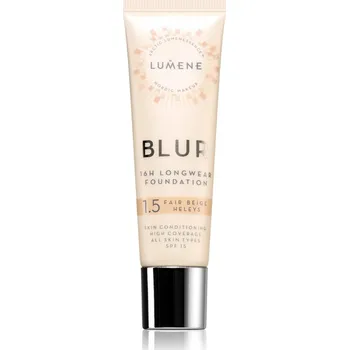 Lumene Blur 16h Longwear dlouhotrvající make-up SPF 15 odstín 1,5 Fair Beige (Neutral) 30 ml