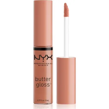 Lesk na rty NYX Professional Makeup Butter Gloss lesk na rty odstín 14 Madeleine 8 ml