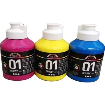 Vodová barva creativ company Akrylové barvy A-Color 500ml lesklé