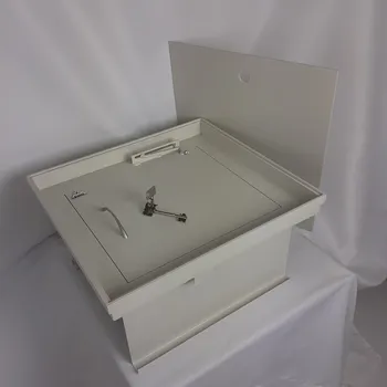 Trezor T-SAFE Podlahový trezor ST 131 M Barva: šedobílá (RAL 7035)