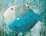 Zuty Modrá ryba 40 x 50 cm
