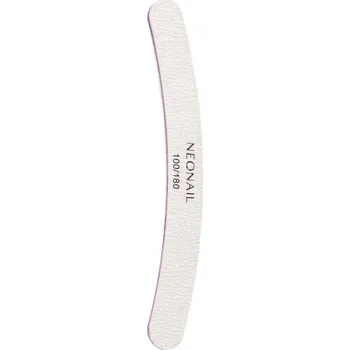 NEONAIL Nail File Curved pilník na nehty 100/180 1 ks