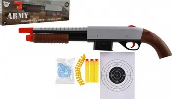 Dětská zbraň Teddies Brokovnice/puška 46 cm + náboje