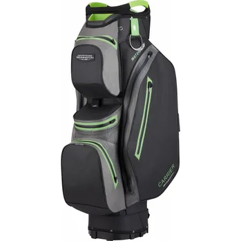 Golfový bag BENNINGTON Bennington Cart Bag CARRIER - Waterproof BLACK/CANON GREY/LIME