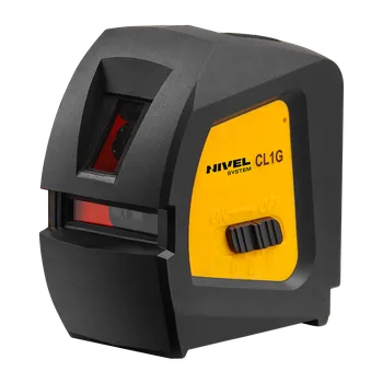 Měřící laser Liniový křížový laser CL1-G Set 2 zelený paprsek, NIVEL SYSTEM NIVCL1-G Set 2