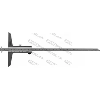 Posuvné měřítko Posuvný hloubkoměr se dvěma nosy a se skosením - SOMET, 251282, 300 /22030241/ NNS