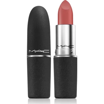 Rtěnka MAC Cosmetics Powder Kiss Lipstick matná rtěnka odstín Brickthrough 3 g