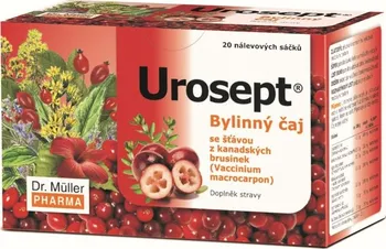 Léčivý čaj Dr. Müller Urosept bylinný čaj 20x 2 g