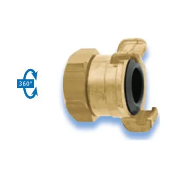 Zahradní hadice Karasto Armaturenfabrik Oehler Rychlospojka GEKA 2000 otočná s vnitřním závitem 1" 000327