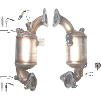 Katalyzátor Katalyzátor výfuku. (PR JMJ 1080398)