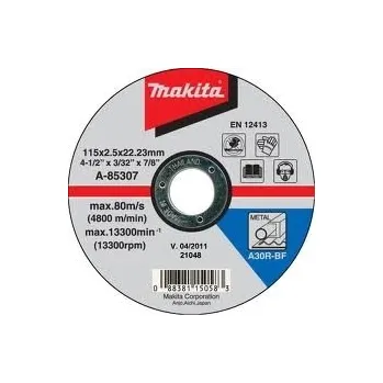 Řezný kotouč Makita řezný kotouč na kov 230x2,5mm A-85335