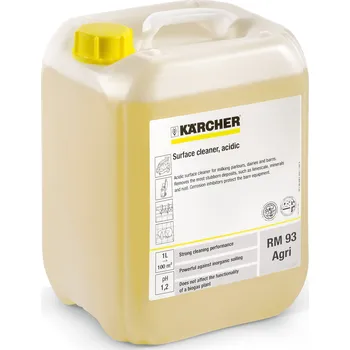 Kärcher PressurePro čistič povrchů, kyselý RM 93 Agri, 10L 6.295-658.0