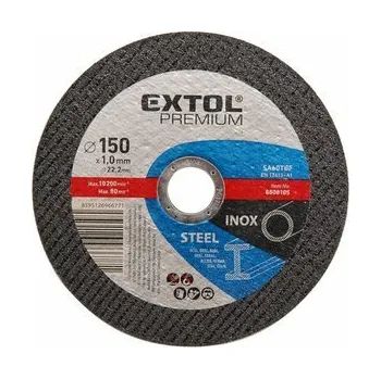 Řezný kotouč O 125x1,0x22,2mm EXTOL - Kotouč řezný na ocel/nerez
