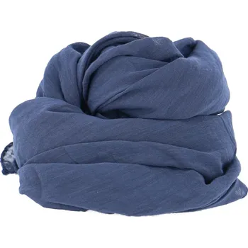 Šátek Šátek Italy Jednobarevný barva: modrá tm