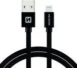 Swissten USB/Lightning 2 m černý